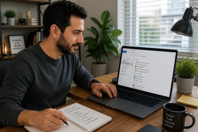How to Organize Your Downloads Folder Like a Pro