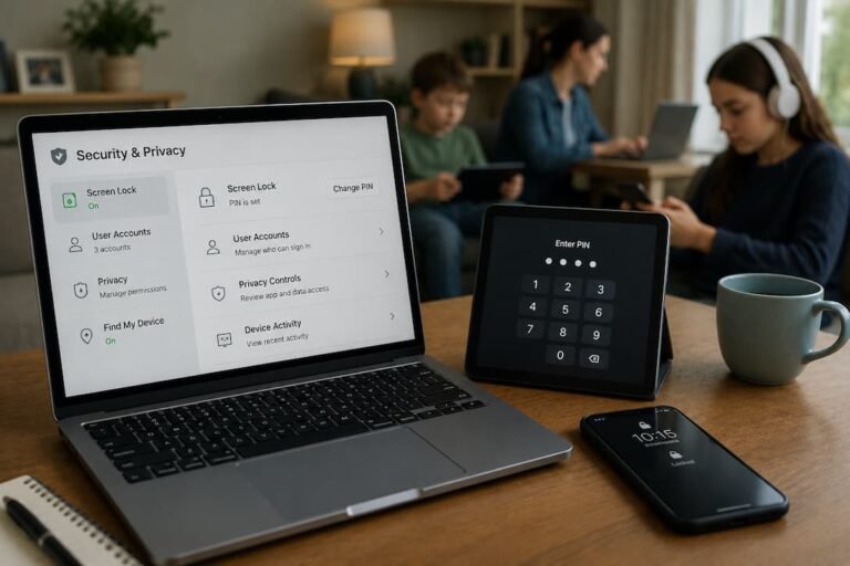 Securing Shared Devices in a Busy Household