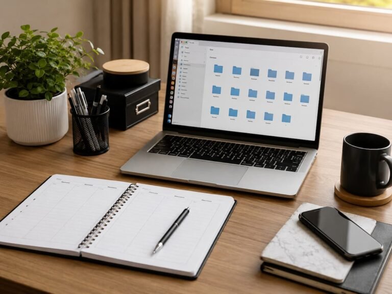 The Weekly Digital Reset Routine That Keeps Your Files and Tasks Under Control