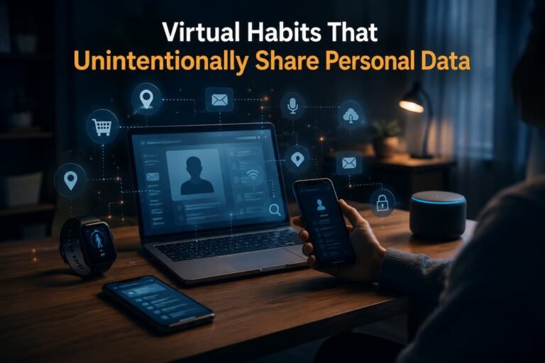 Virtual Habits That Unintentionally Share Personal Data