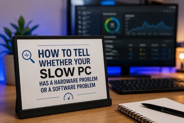 How to Tell Whether Your Slow PC Has a Hardware Problem or a Software Problem
