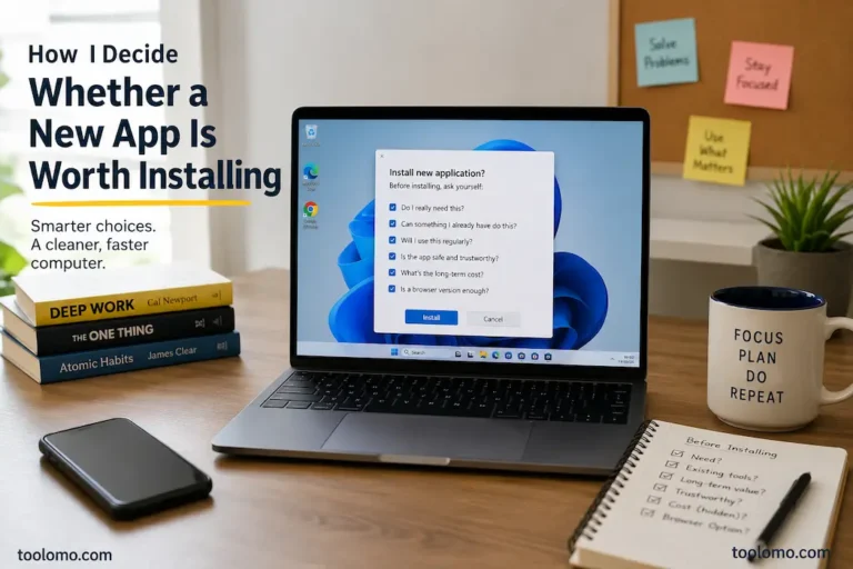 How I Decide Whether a New App Is Worth Installing