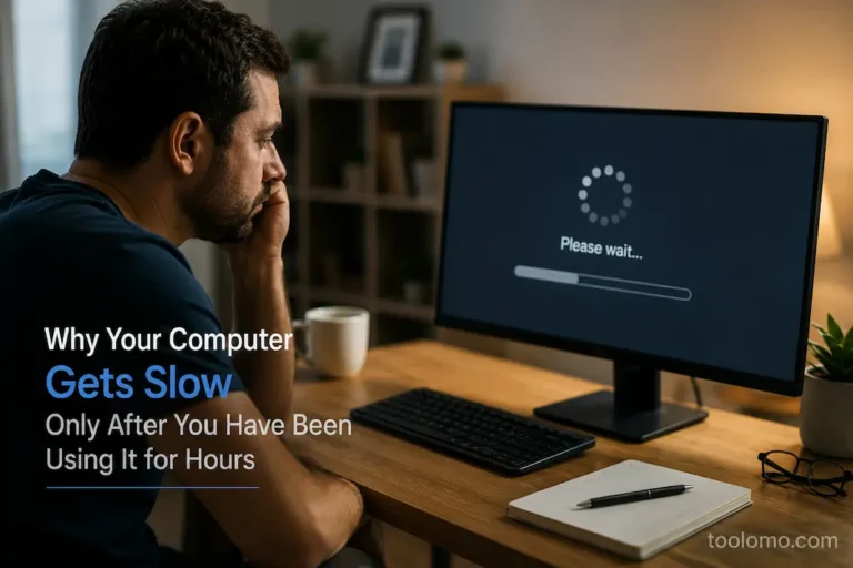 Why Your Computer Gets Slow Only After You Have Been Using It for Hours